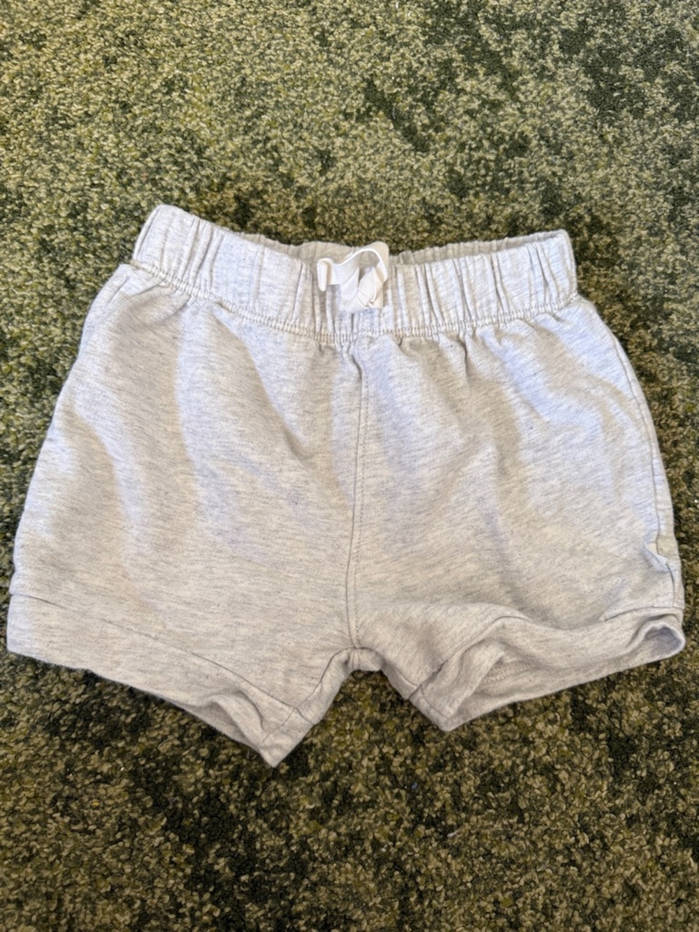 Little Planet Carters Kids Elastic Waist Gray Shorts 3T
